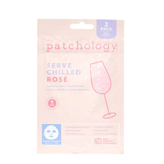 Serve Chilled Rose 2 Pack Face Masks