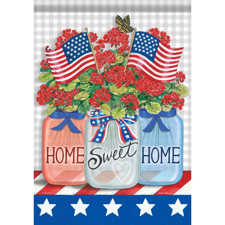 "Patriotic Jars" Dura Soft™ Flag