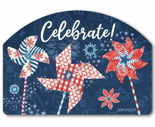 Patriotic Pinwheels Yard DeSign – Andrea's Schnuck Store