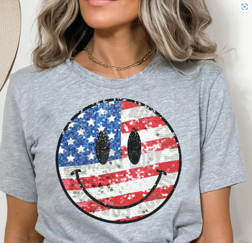 Patriotic Smile T-Shirt