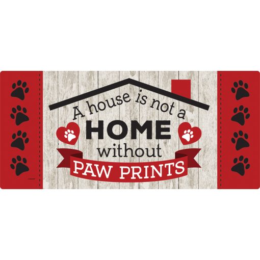 "Paw Prints" Mini Mat Insert