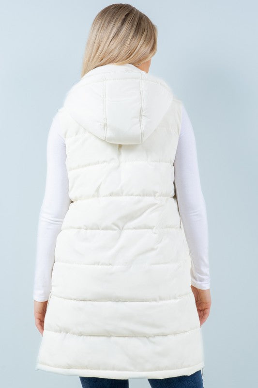 Serena Puffer Long Vest