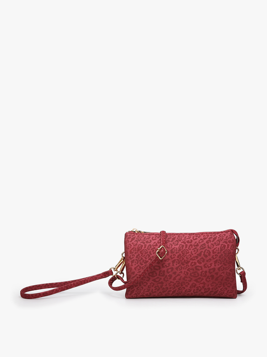 Riley-Cheetah Red Purse