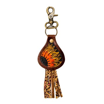 Creddit Hand-Tooled Leather Key Fob S-6909