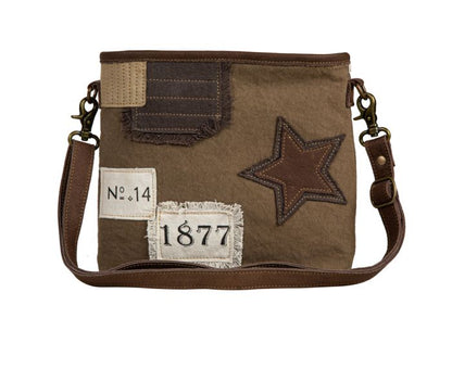 Vintage Patchwork Shoulder Bag S-7872