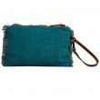 Willow Streamed Embroidered Pouch S-8181