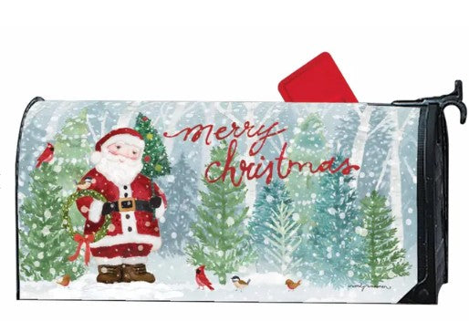 Santa's Forest OS Mailbox Cover