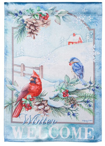 Snow Country Birds Lustre