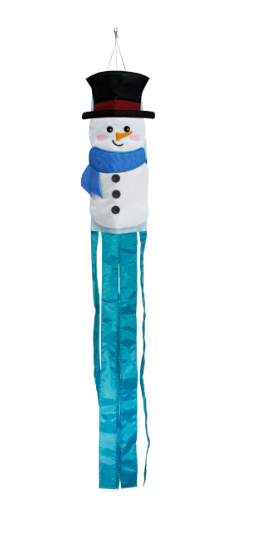 3D Snowman Windsock