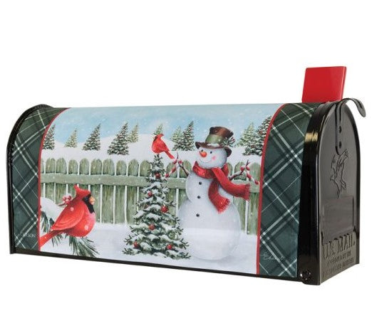 Snowy Friends Mailbox Cover