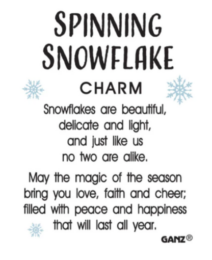 Snowflake Charm