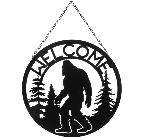 Laser Cut Bigfoot Wall Decor