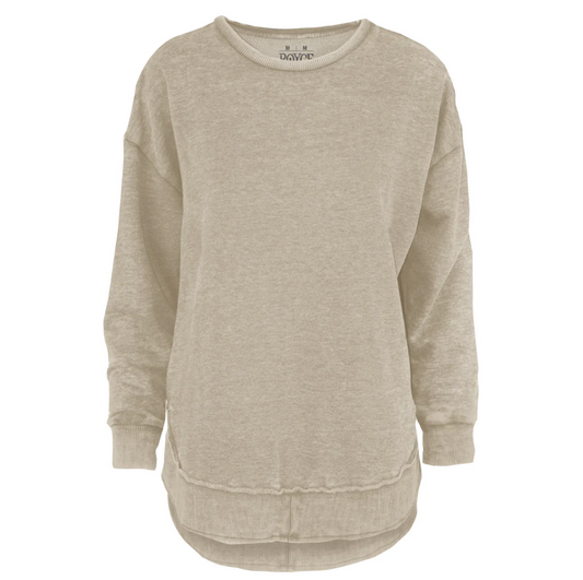 Royce Round Neck Tan Sweatshirts