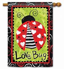 Love Bug Standard Flag