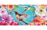 Bright Hummingbird Sass Mat