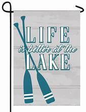 Life at the Lake Garden Flag