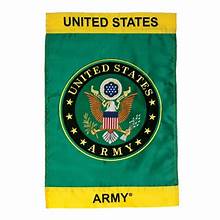 U.S. Army Symbol Garden Flag