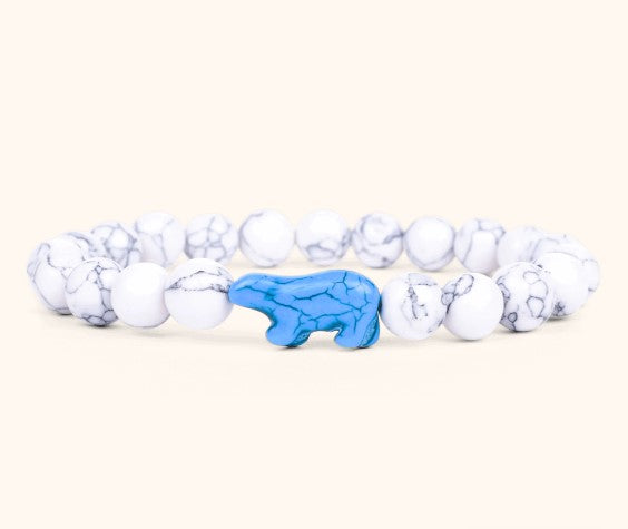The Venture Bracelet Arctic White - Limited PBI Edition by Fahlo