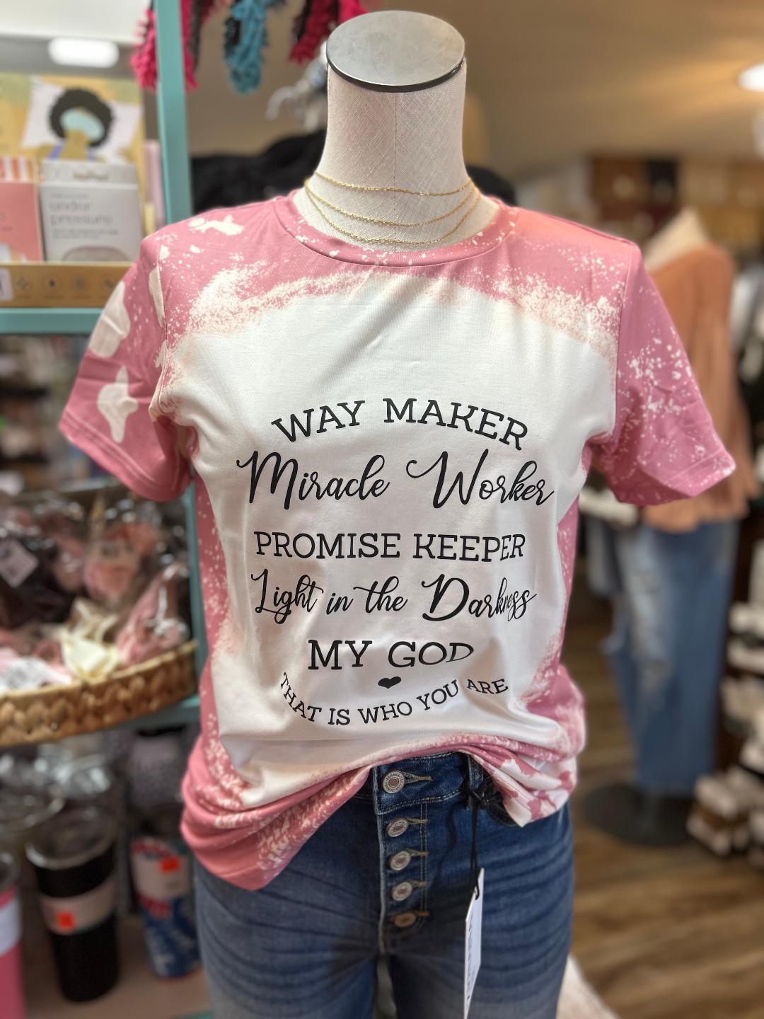 Waymaker Miracle Worker Graphic Print T-Shirt