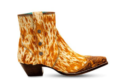 Westro Western Hand-Tooled Booties