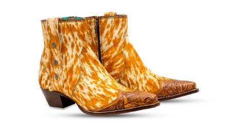 Westro Western Hand-Tooled Booties