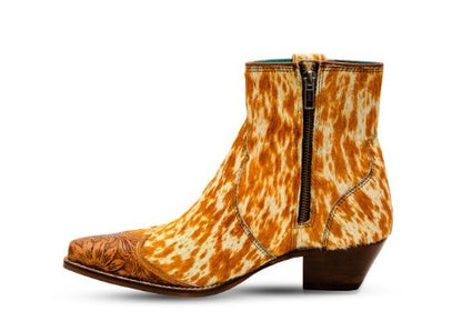 Westro Western Hand-Tooled Booties