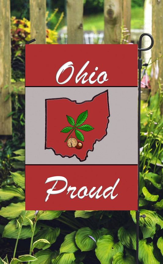 Ohio Proud Garden Flag G1684