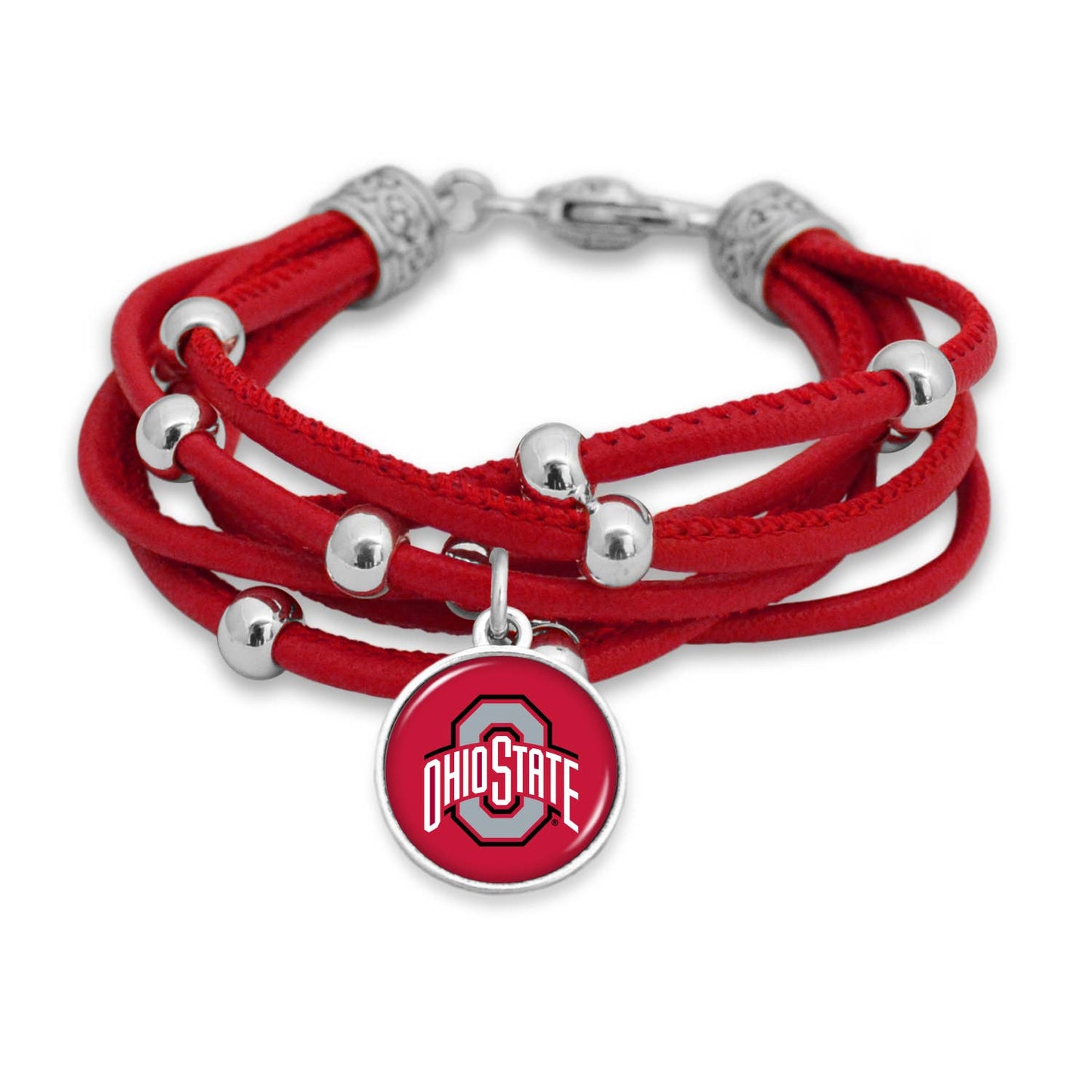 From The Heart - Ohio State Buckeyes Lindy Bracelet