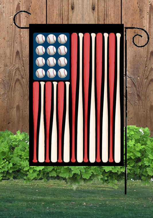 Baseball Bats Garden Flag G1466