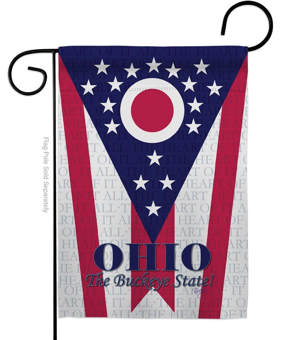 Two Group Flag Co - Ohio Americana States Decor Flag