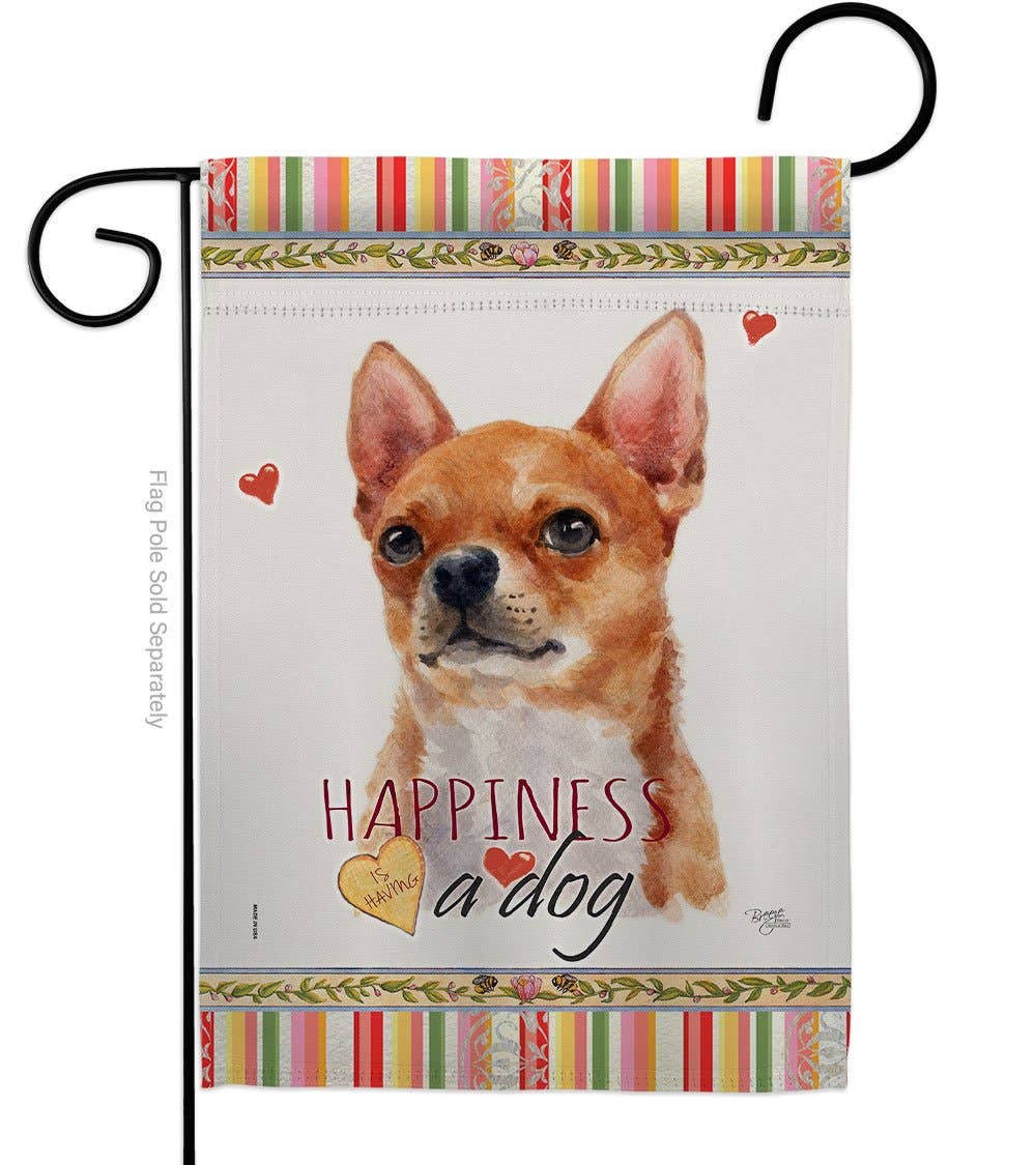 Shorthair Chihuahua Happiness Animals Dog Decor Flag