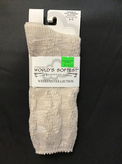 World's Softest Weekend Collection Crew Socks