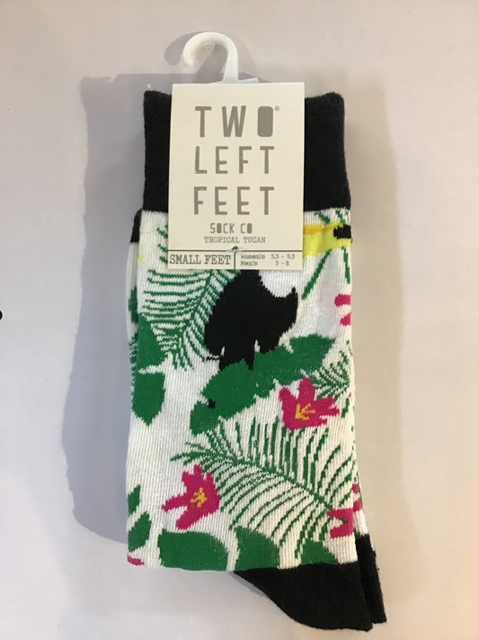 TWO LEFT FEET Tropical Socks