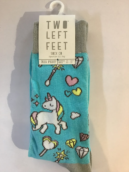 TWO LEFT FEET Sparkle all day Socks