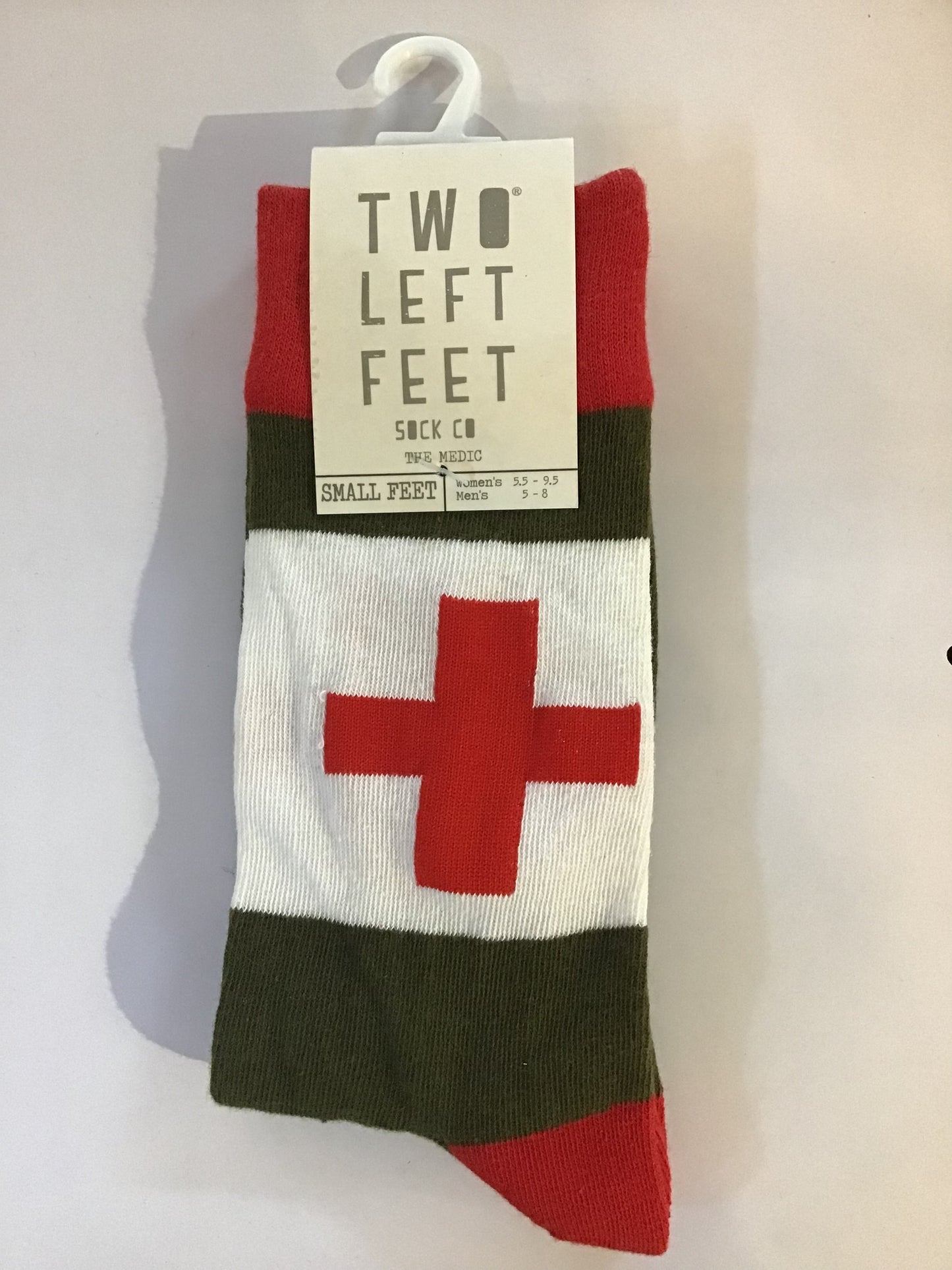 TWO LEFT FEET The Medic Socks