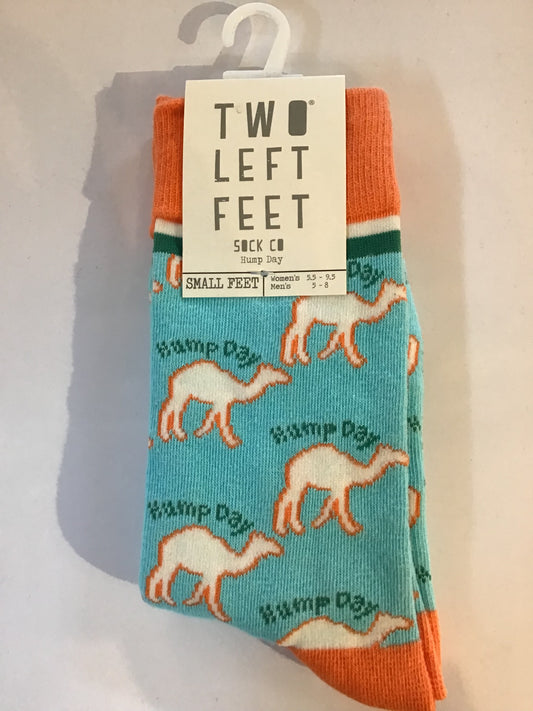 TWO LEFT FEET Hump Day Socks