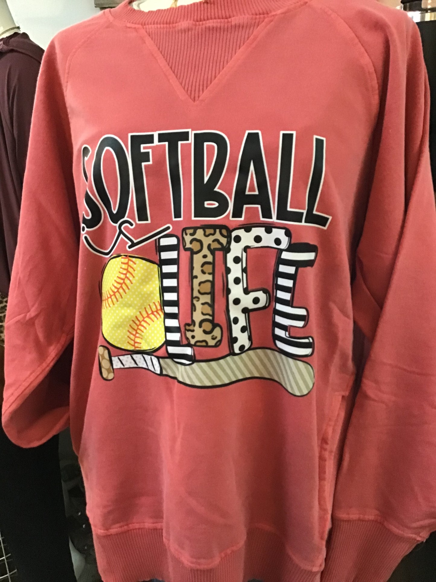 Softball is Life Sweatshirt