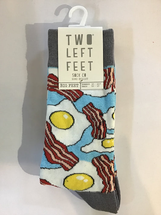 TWO LEFT FEET Home Skillet Socks