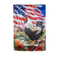 Morning in America Garden Lustre Flag