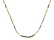 Faceted Beaded Necklace