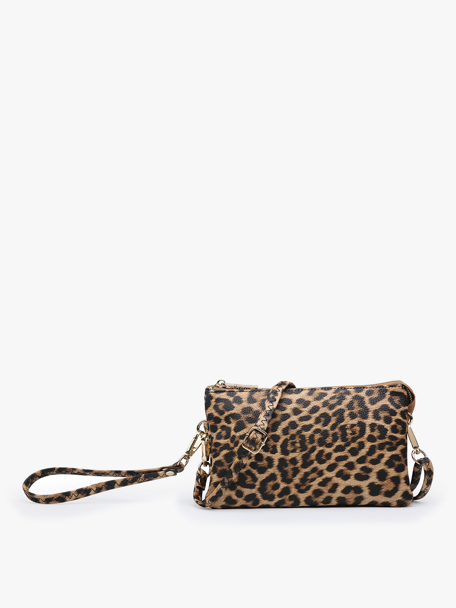 Riley-Leopard-Mustard Purse