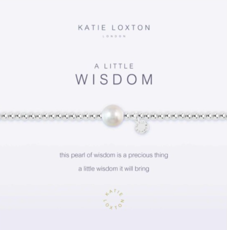 A LITTLE | WISDOM | Silver | Bracelet | 6 7/8" stretch