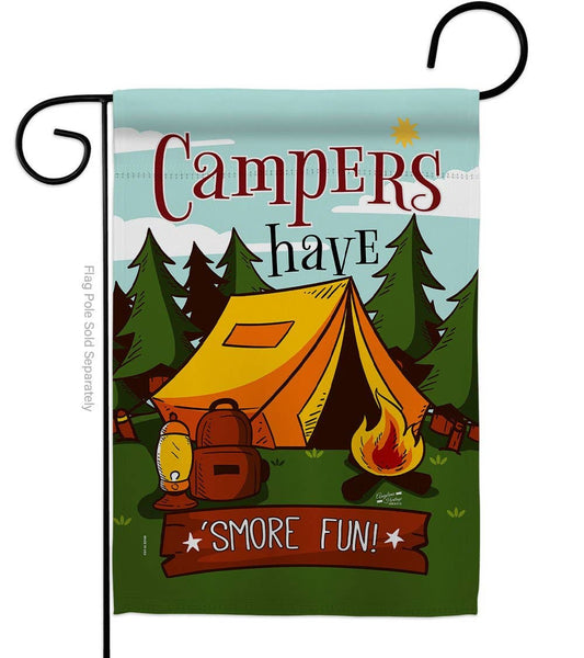 Two Group Flag Co - Smore Fun! Outdoor Camping Decor Flag