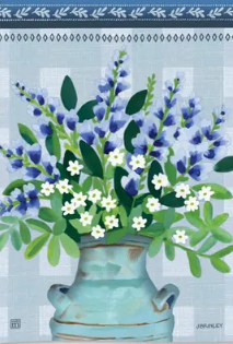 Bluebonnets Garden Flag