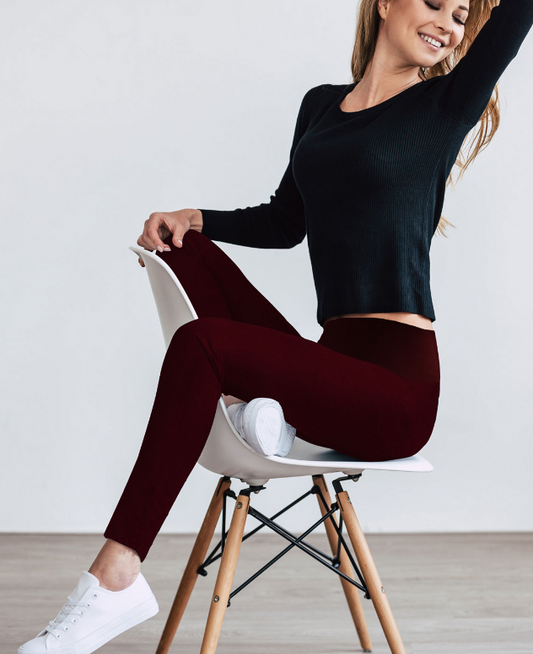 Fleece Lined Leggings Four Colors