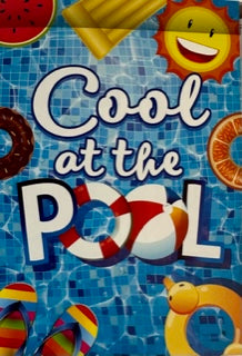 Cool at the Pool Summer Flag