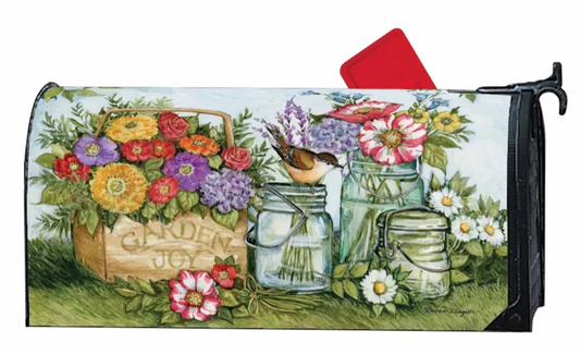 Garden Joy Mailbox Cover