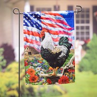 Morning in America Garden Lustre Flag