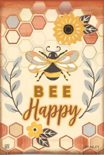 Honey and Hive Garden Flag