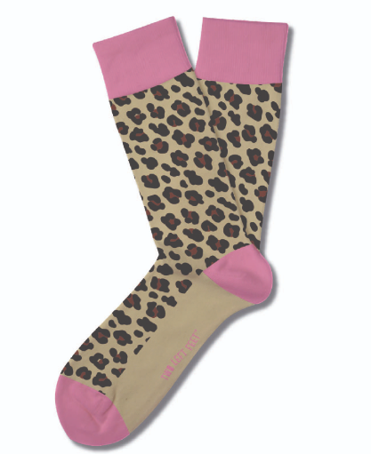 TWO LEFT FEET Jungle Barbie Socks